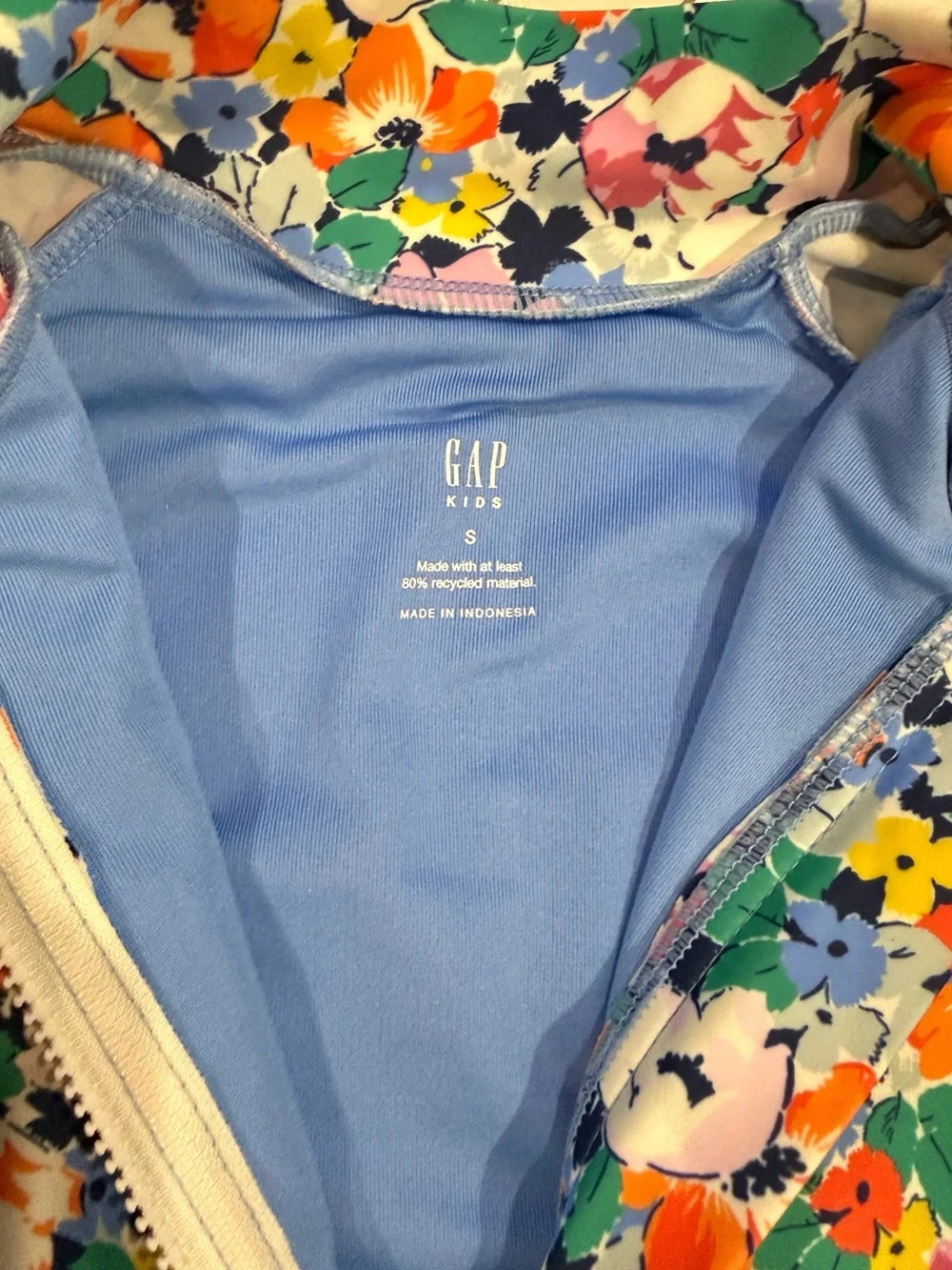 GAP Floral Longsleeve Swimsuit
